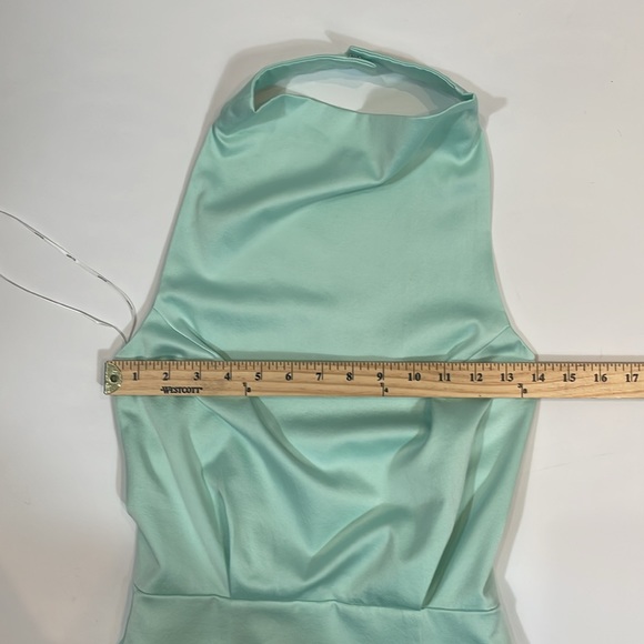 Revolve Elliott Camo Dress Aqua Color Size XS EUC - Picture 6 of 14